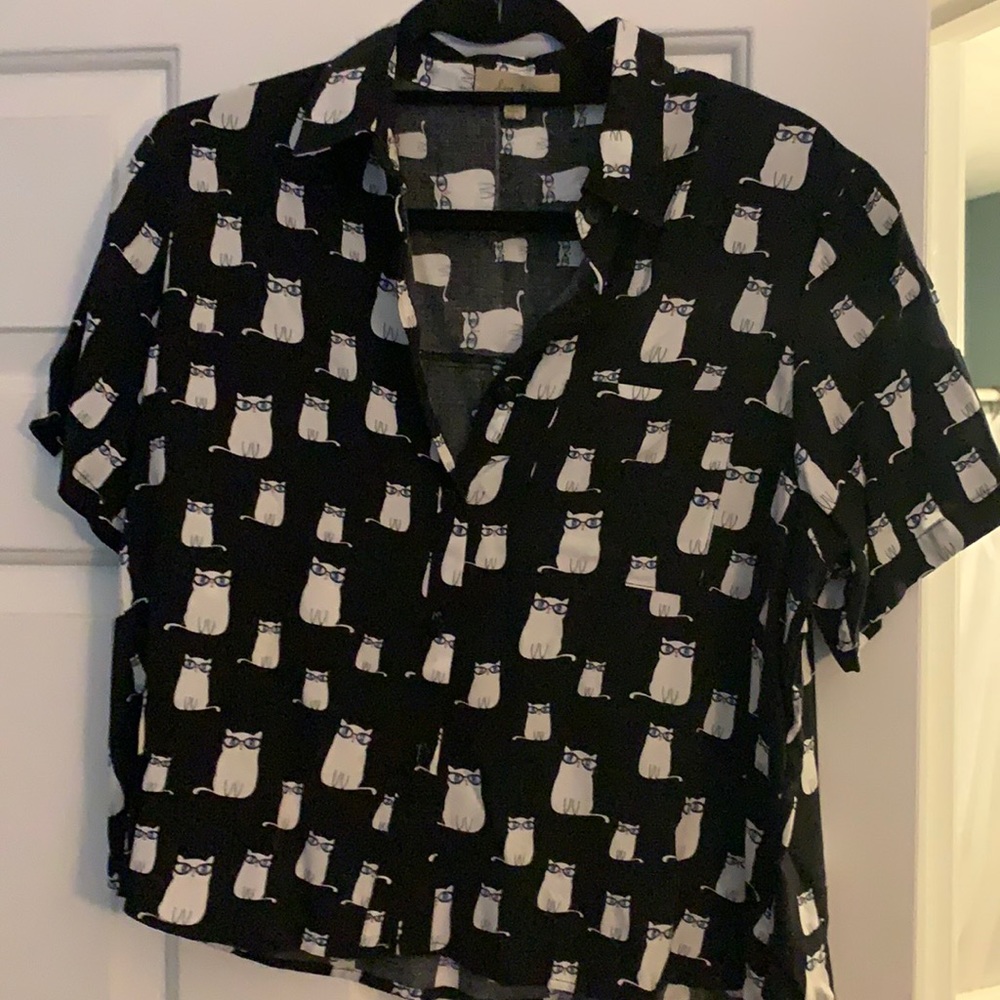Crop top blouse